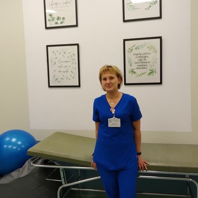 Położna Lucyna Gawrońska