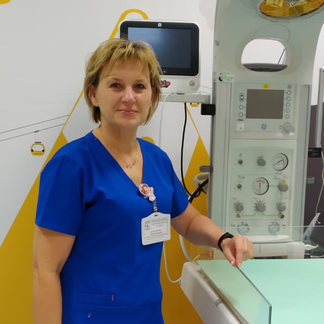 Położna Lucyna Gawrońska