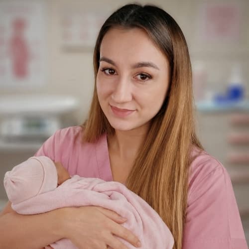 Położna Sylwia Lewandowska