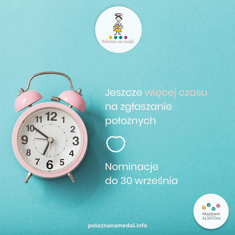 Więcej czasu na zgłaszanie położnych na medal - nominować można do końca września